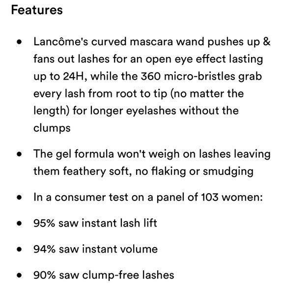 $5❤️‍🔥 Lancôme Lash Idole Lifting Volumizing Mascara 👁️ NEW IN BOX - Picture 5 of 6